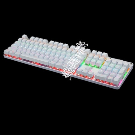 Double color luminous keyboard